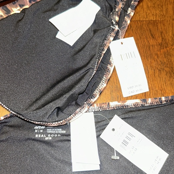 Aerie Longline Plunge Leopard Ring
Bikini Top & Swim Choose Bikini Size Set M - Picture 10 of 12